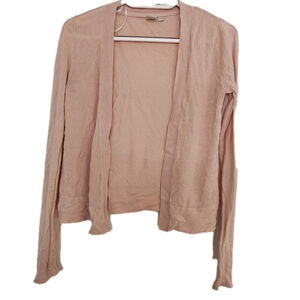 Twik Loft Cardigan Womens XS Pink Open Front Casual Sweater Cardigan
